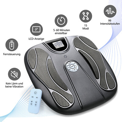 OSITO EMS Fußmassagegerät Durchblutungs Stimulator Elektrische Muskelstimulation