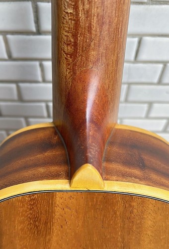 Alulu Solid Acacia Koa wood Concert Ukulele, carp inlay UKC113 - Picture 11 of 14