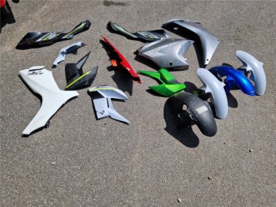 Kawasaki  Z125 Ninja 250SL Verkleidung  Sitz -Bank links side cover fairing Seat
