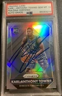 KARL-ANTHONY TOWNS Signed 2015-16 Silver PRIZM 328 ROOKIE RC Psa 10 Auto