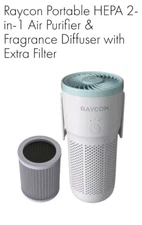 Raycon Portable HEPA 2-in-1 Air Purifier & Fragrance Diffuser + Extra Filter NIB