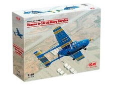 ICM - CESSNA O-2A Skymaster US Navy Service maquette kit plastique 48291 1/48