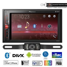 Pioneer DMH-220EX Digital Multimedia Receiver License Plate Style Back up Cam