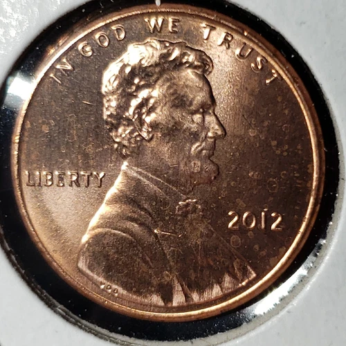 2012-D Lincoln Shield Cent — photo from the most recent tracked eBay sale