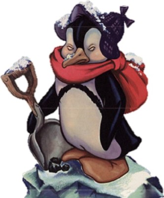 30 Custom Vintage Grumpy Penguin Personalized Address Labels | eBay