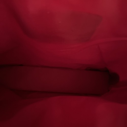 Bolso de hombro para mujer Estee Lauder bolso de compras rojo charol sintético - Imagen 9 de 12