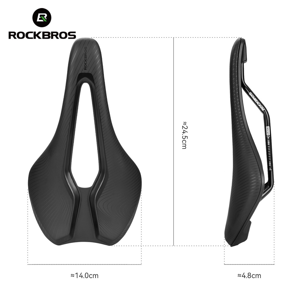 ROCKBROS Fietszadel 50 mm traagschuim comfortabel fietszadel