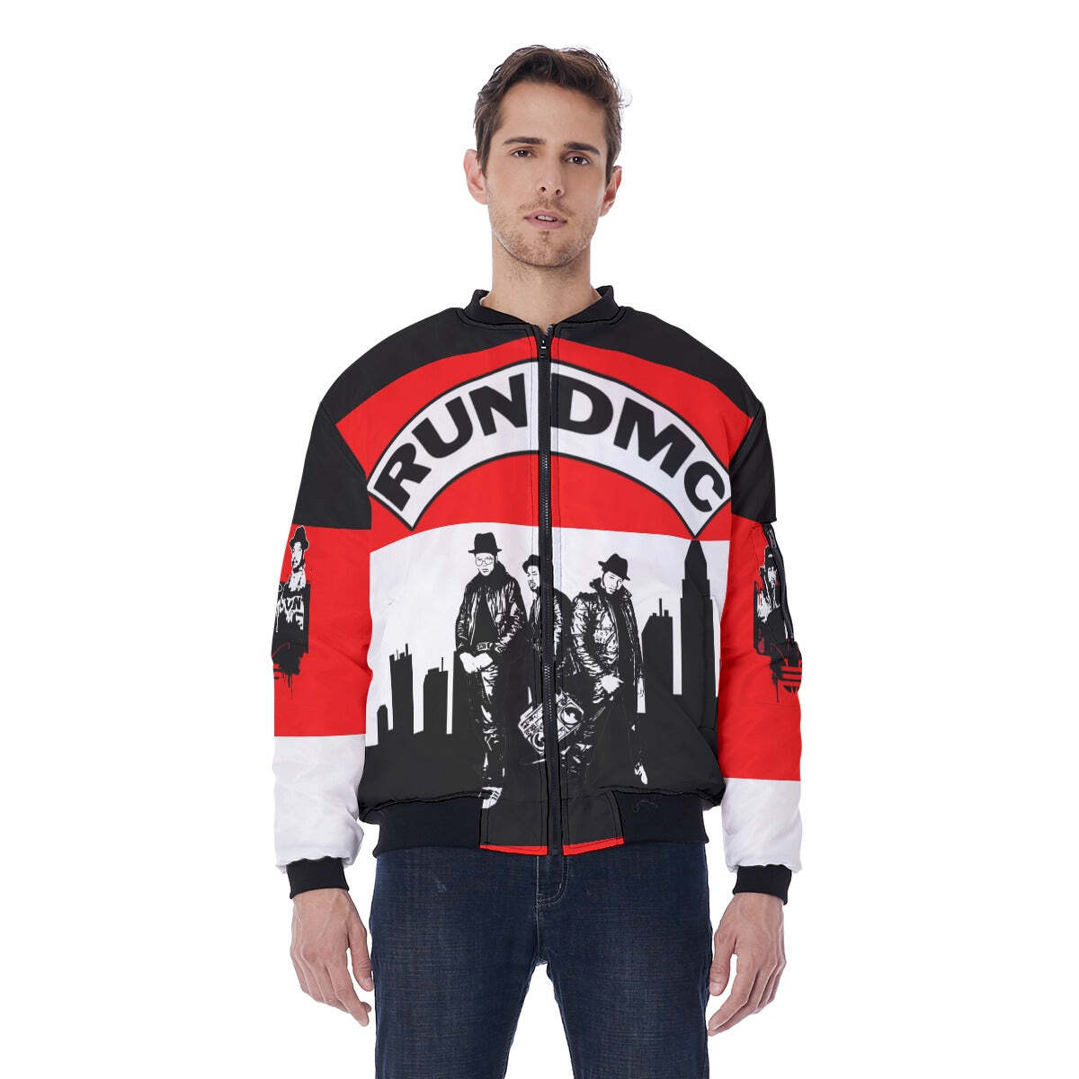 ナイロンジャケット  - RUN DMC Run DMC Classic Retro Jacket | eBay