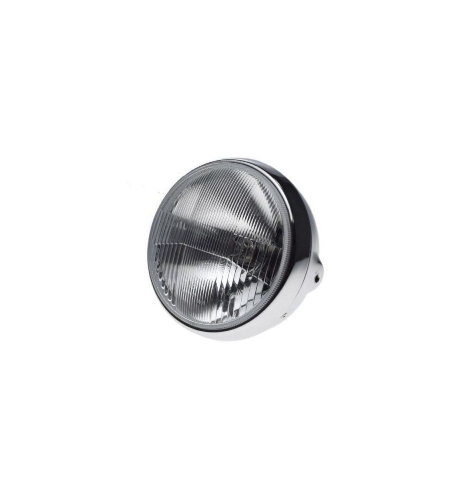 Feu avant chrome 7" H4 pour rouler en toute sécurité lors de vos balades nocturnes