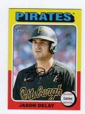 2024 Topps Heritage Mini Jason Delay #233 Pittsburgh Pirates