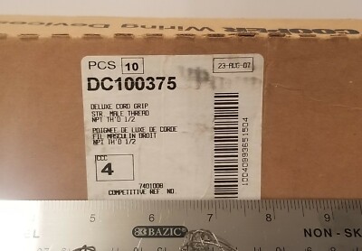 Cooper Wiring Devices DC100375 (Qty 1 Grip ) Strain Relief