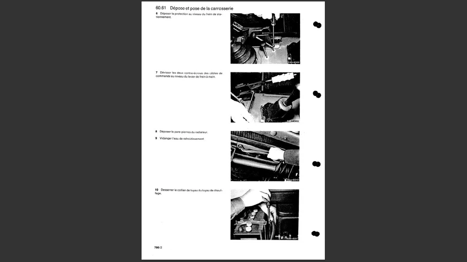 Revue Technique Automobile et Moteur (PDF) Mercedes Classe G W460 +de 400 pages. - Photo 3/4