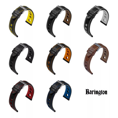 Barington Racing Pulsera de Reloj (652) - 8 Colores - 18MM, 20MM, 22MM, 24MM - Imagen 1 de 8