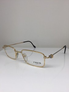 Nouveau Vintage Fred Eyeglasses Tropique C Or Bicolour Rose C 005 Lunettes 51 Mm Ebay