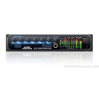 MOTU Audio Express 8456 6 x 6 FireWire/USB 2.0 Audio Interface UPC 839128005402