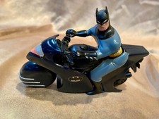 Batman The Animated Series Batcycle Motorcycle Figure Vtg 1992 Kenner COMPLETE 