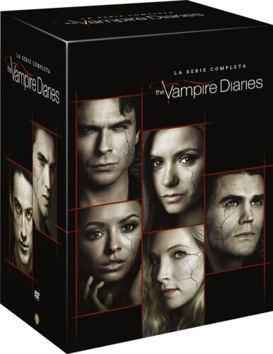 The Vampire Diaries - La Serie Completa - Stagioni 1-8 - Cofanetto 38 Dvd Nuovo - Foto 1 di 2