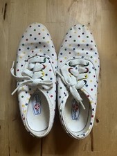 90s Kids Shoes Polka Dot Size 13 Made In The USA