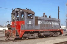 Southern Pacific EMD SW8 1111 at San Diego CA 5 x 7 Photo