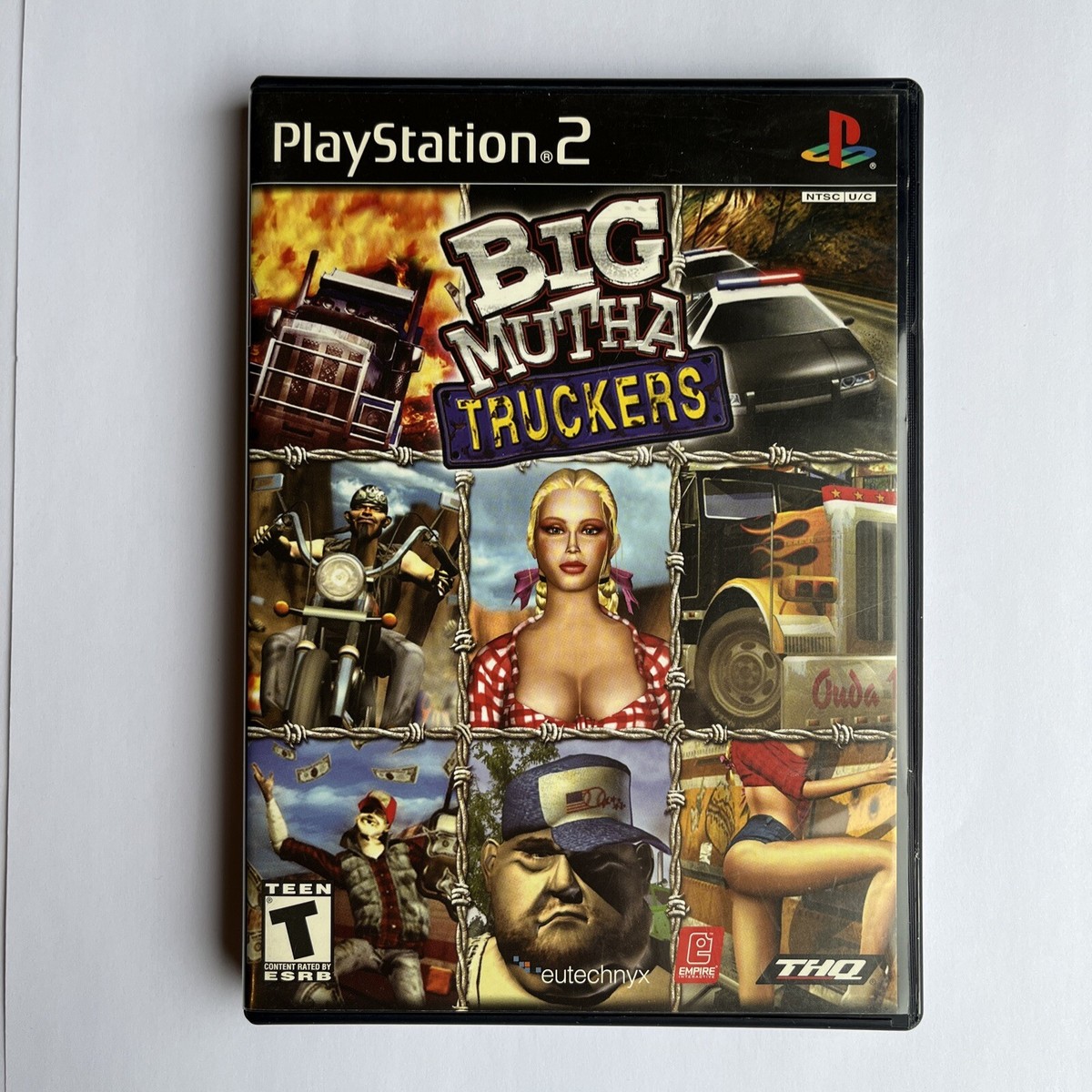 Big Mutha Truckers Playstation 2 PS2 Video Game Complete