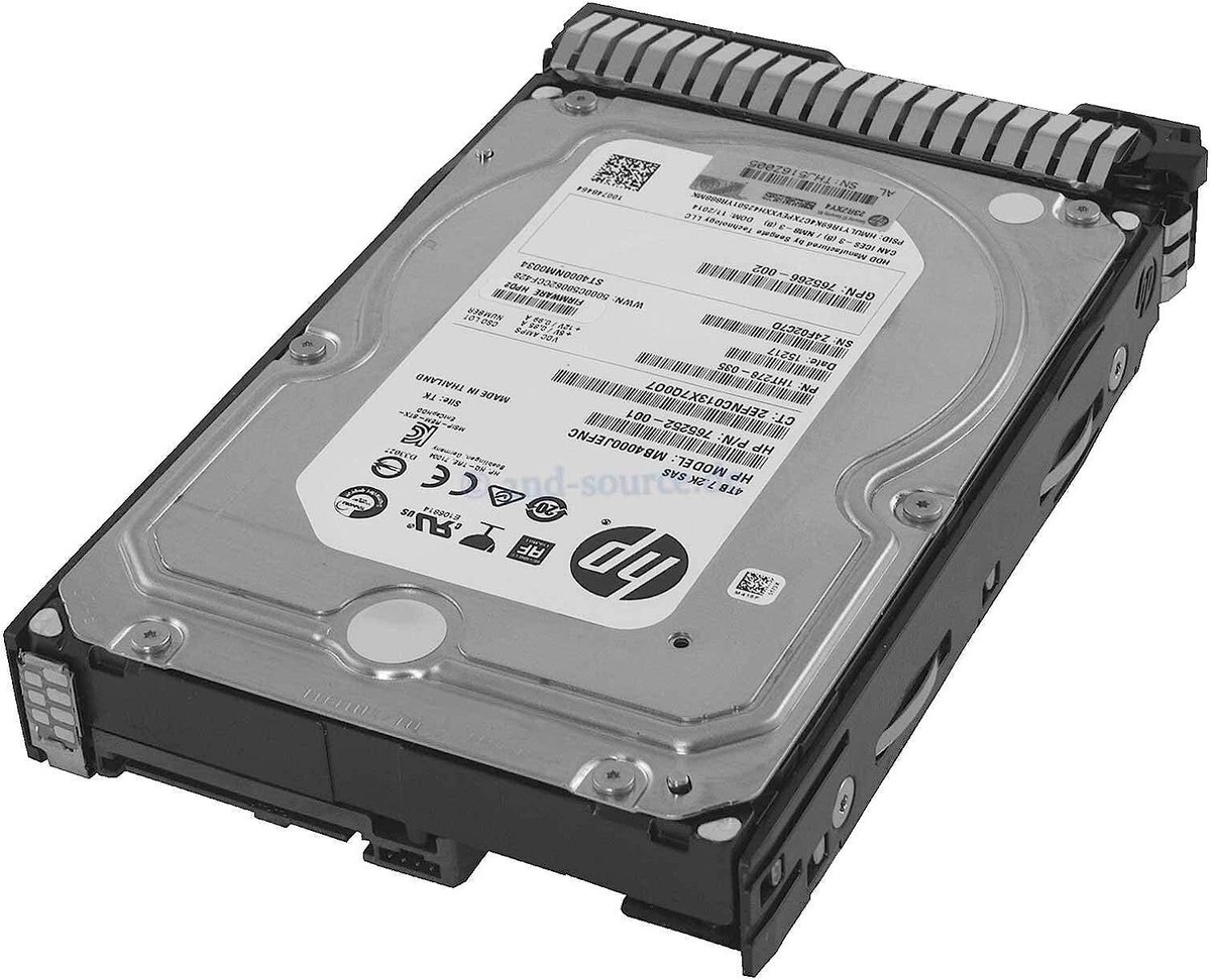 HP MB4000JEFNC HPE 4TB 7.2K 12GB LFF SAS Hard Drive Grade A