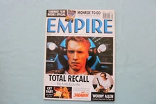 1990 AUGUST EMPIRE MAGAZINE - ARNOLD SCHWARZENGGER COVER - E 19556