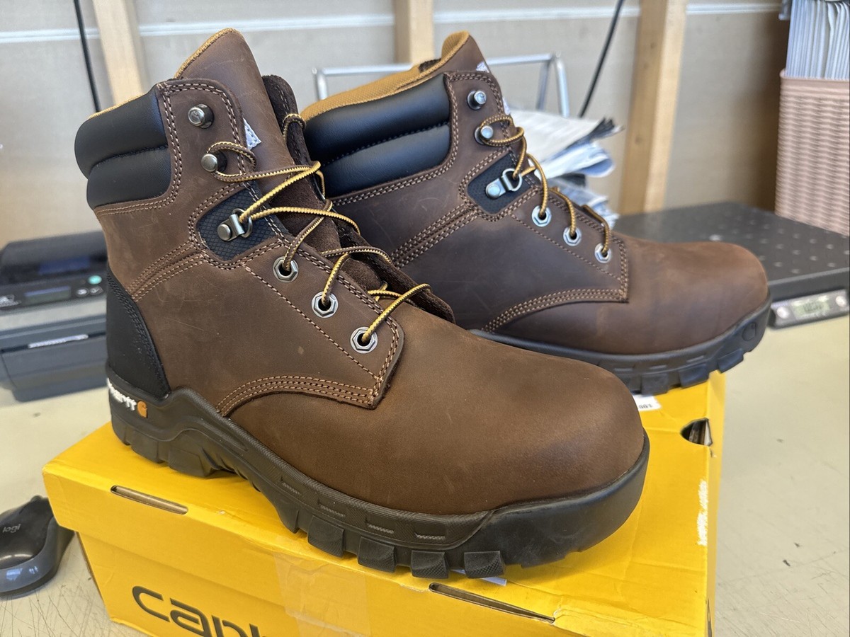 Rugged Flex Carhartt Leather Logger Boots Carhartt Men's Rugged - Main Image