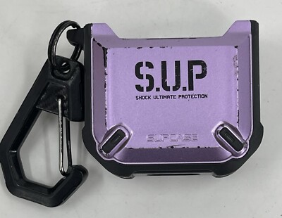 SUPCASE 360° Defense Case For Apple AirPods 1st/2nd Gen w/ Carabiner Hard Shell