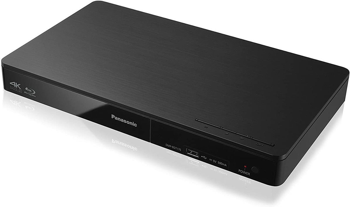 Panasonic DMP-BDT170EB Smart 4K-Upscaling 3D Blu-Ray and DVD