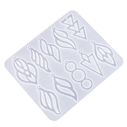 Earrings Moulds Silicone Pendant Moulds Handmade Jewelry Making Accessories - Picture 9 of 12