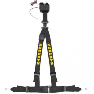 Schroth asm autocontrol II Hosenträgergurt - schwarz / gelb rechts