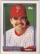 1992 Topps Baseball Philadelphia Phillies Team Set