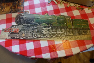 GWR Puzzle Chad Valley Holzpuzzle 30er Jahre King George V KOMPLETT Originalverpackt