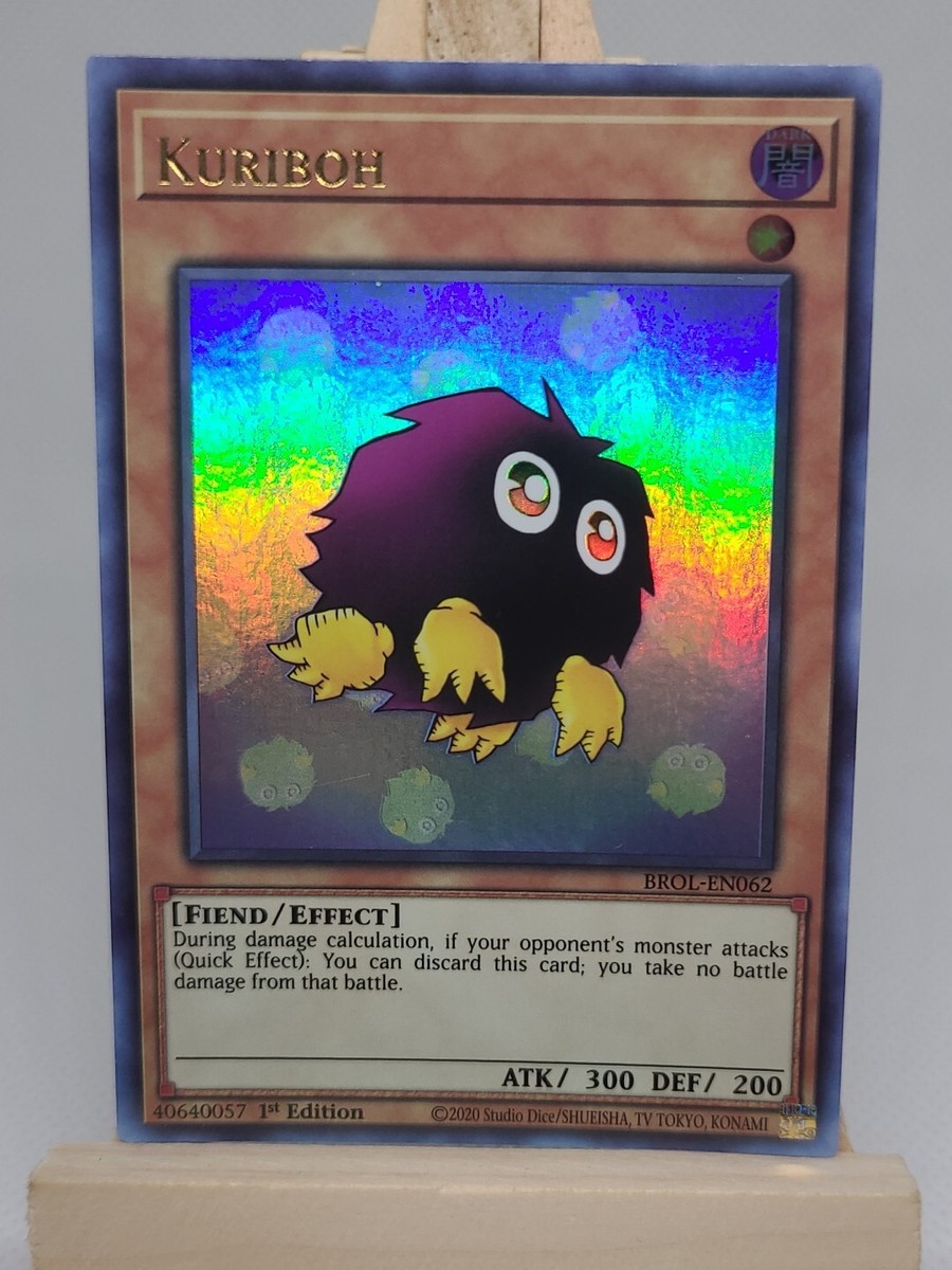 Yugioh x1 Kuriboh 1st Edition Ultra Rare BROL-EN0062 (Near Mint