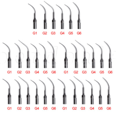 6 Type Dental Endo Perio Scaler Spitze Scaling Fit EMS Woodpecker Handstück