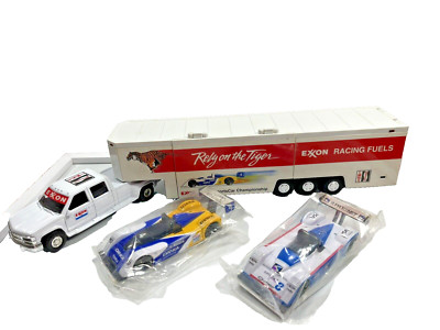 1996 EXXON RACE TEAM SUPPORT VEHICLE SET Die Cast | eBay