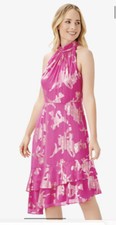 ADRIANNA PAPELL DRESS/NEW WITH TAG/RETAIL$160/SIZE 12/LINED/LENGTH 40"/STRETCH