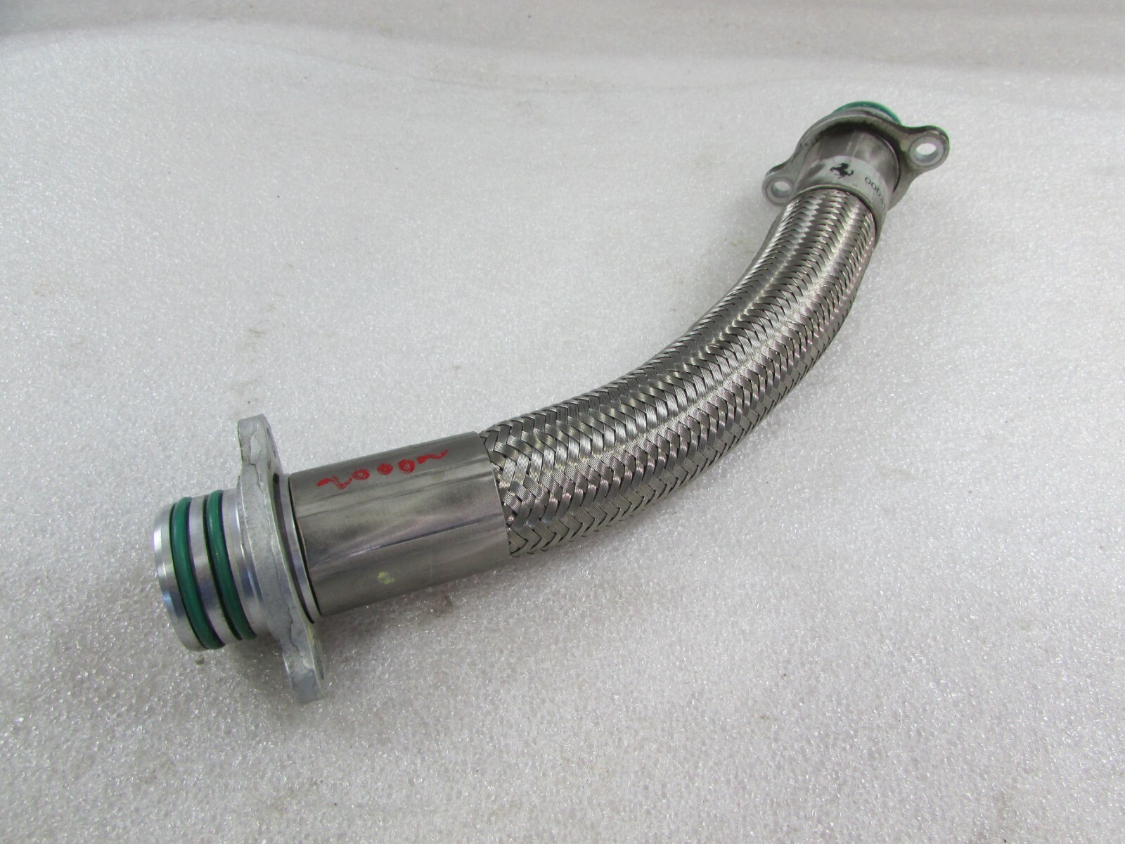 Ferrari 488, Upper Oil Tank Hose, Used, P/N 317835