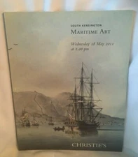 Christie’s MARITIME ART  SOUTH KENSINGTON May 18, 2011 SALE 6168 *