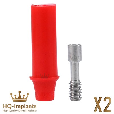 Q2 Anti Rotational Plastic Sleeve Abutment Dental Supplie Conical Connection RP