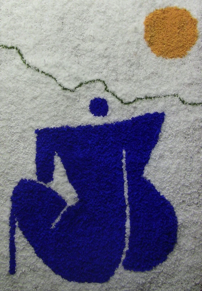 Tapisserie murale handmade art moderne - Photo 3/3