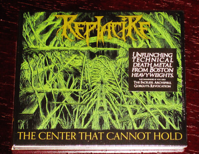 Replacire: The Center That Cannot Hold CD 2024 Season Of Mist USA Digipak NEW