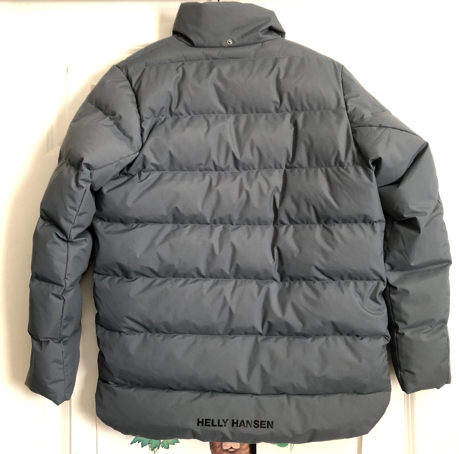 Helly Hansen Puffer Jacket Medium Gray Goretex 16… - image 2