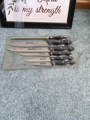 Lot of 6 Messer Stainless Steel Inox kitchen Chef knives NIP
