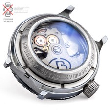 Vostok Watch Glasboden Blue 20 Atm for Diver Watch Floor No. Bezel