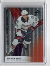 2019-20 CHL SPGU Authentic Prospects Orange Serron Noel Oshawa Generals /199