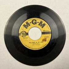 45 RPM Record Conway Twitty The Story Of My Love/Make Me Know You're Mine MGM