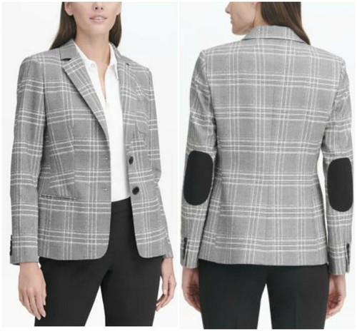 NWOT Tommy Hilfiger Plaid Elbow Patch 