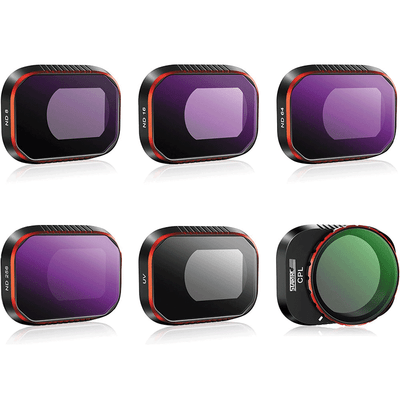 For DJI Mini 4 Pro Drone Camera Lens Filter Kit UV CPL ND8 ND16 