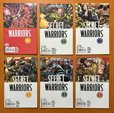Secret Warriors #1, 2, 3, 4, 5, 6 & 7 (Marvel 2009) 7 x FN+ & sehr guter Zustand Comics